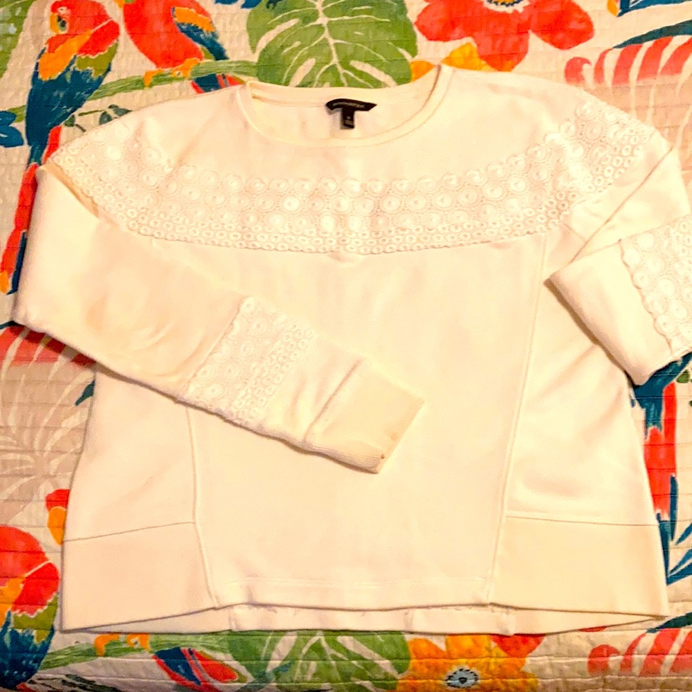Banana Republic embellished sweatshirt